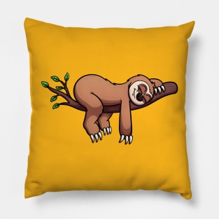 Sleeping Sloth Pillow