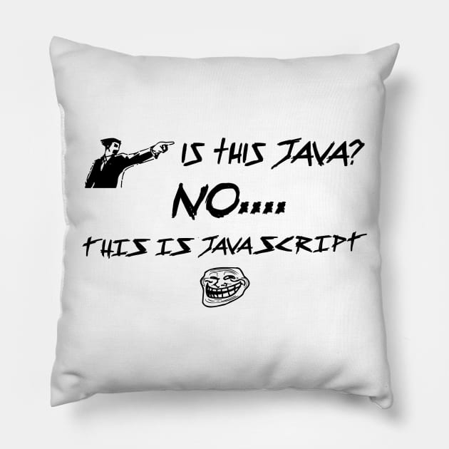 funny programming,geek programmer Pillow by mangobanana