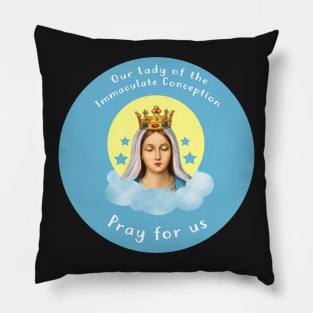 Our Lady of the Immaculate Conception Pillow