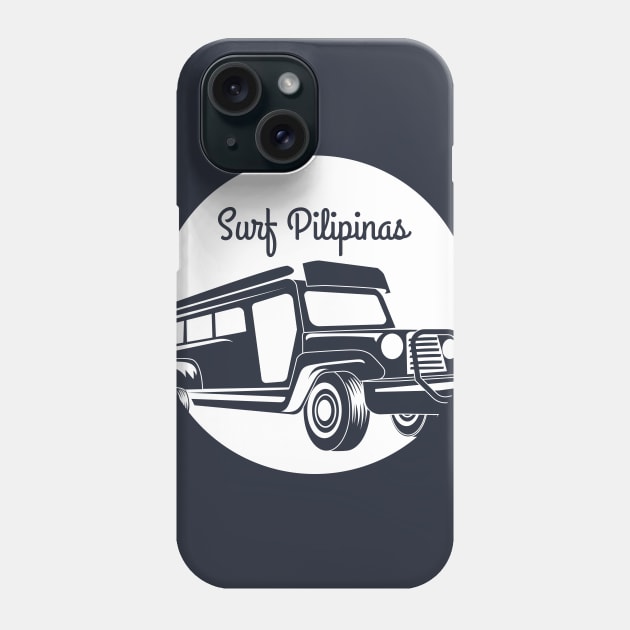 Surf Pilipinas Philippines Surfing Phone Case by BANWA