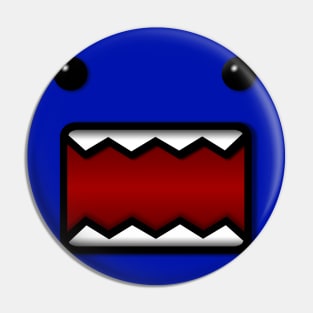 Shaded Domo-kun Pin