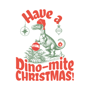 Christmas Dinosaur T-Shirt