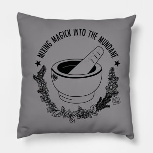 Mixing Magick Into The Mundane Pillow