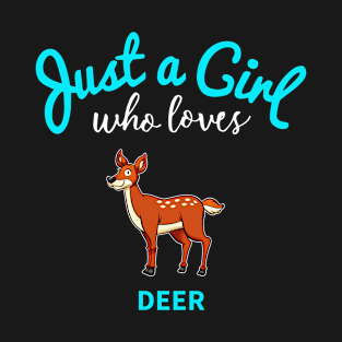 Deer design for Girls | Kids Deer design T-Shirt