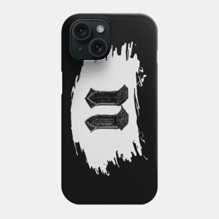 Gothic letter U – Alphabet typography Phone Case