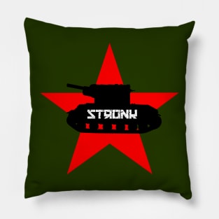 Stronk tank! Pillow