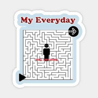 My Life Maze Magnet