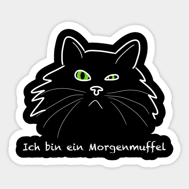 Ich bin ein Krankenwagen | Sticker