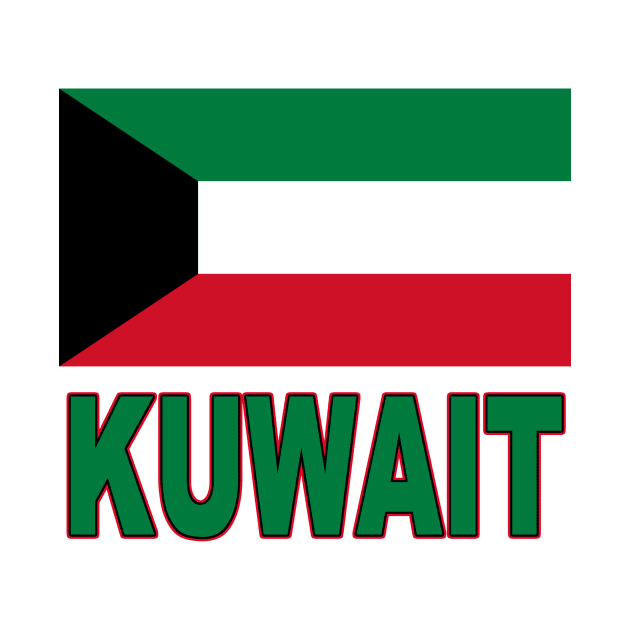 The Pride of Kuwait - Kuwaiti Flag Design by Naves