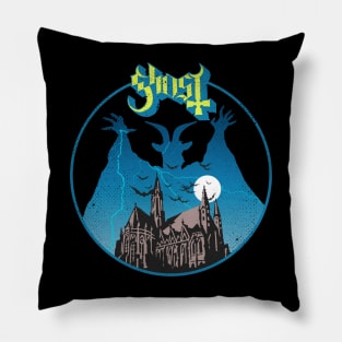 Ghost Blue Pillow