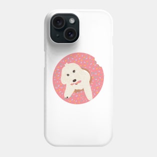 Donut Maltipoo Dog Phone Case