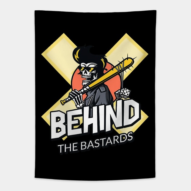 Behind The Bastards Tapestry by BUKTU