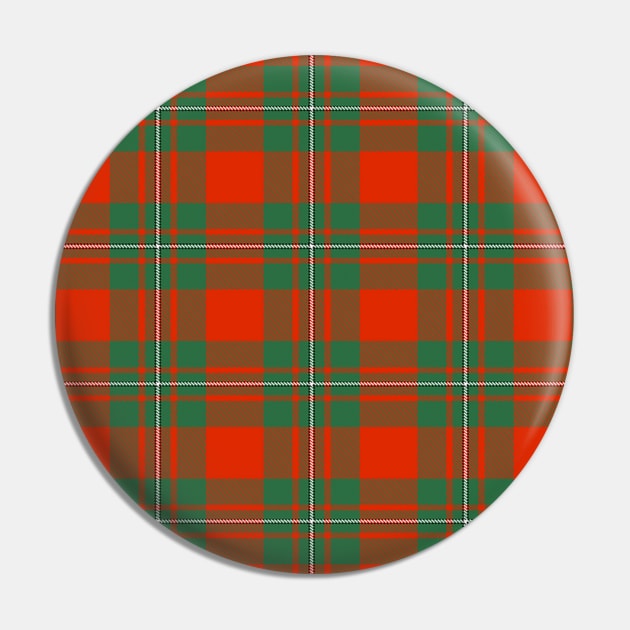 MacGregor Ancient Plaid Tartan Scottish Pin by ScottishShop