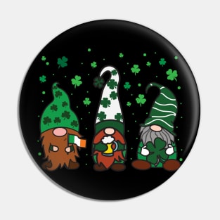 St Patricks Day With Gnome Pin