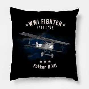 Fokker WWI Fighter aircraft Pillow