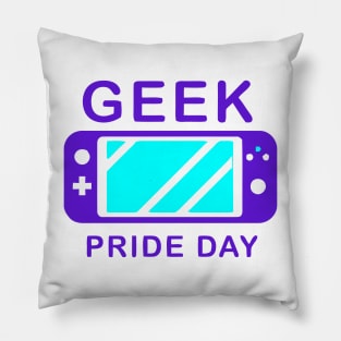 Geek Pride Day With Emulator Game Pillow