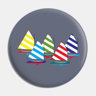 Beetle Cat Sailboats Racing Pin