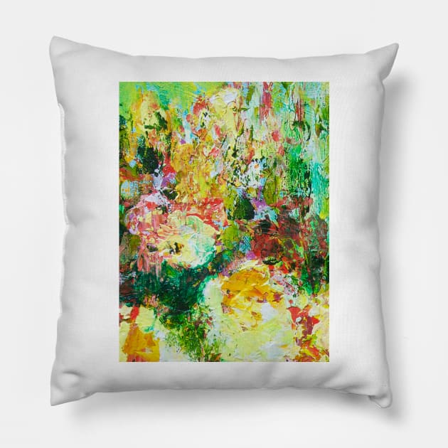 Garden 35 Pillow by afriedlander