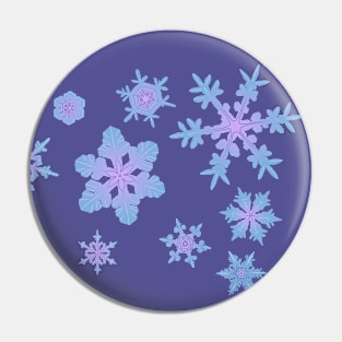 Snowflakes Pin