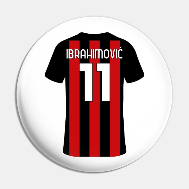 Ibrahimovic Jersey Pin by slawisa