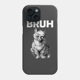 Lispe Cat Bruh Phone Case