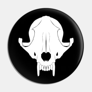 Fox Skull Pin