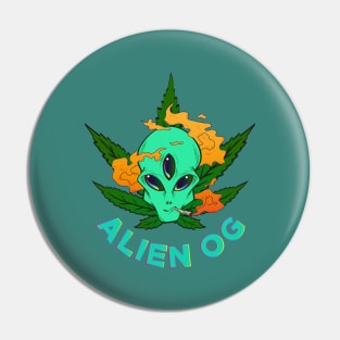 Alien OG (Light Green) Pin