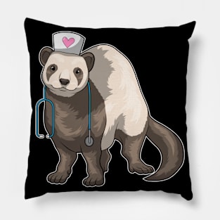 Ferret Nurse Stethoscope Pillow