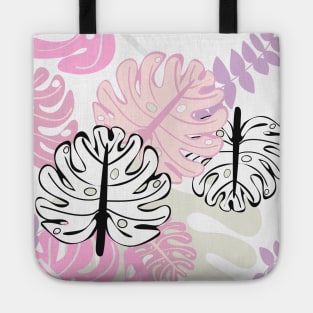 Joyful Monstera Tote