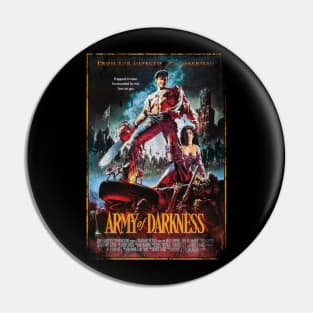 Army of Darkness movie poster Pin