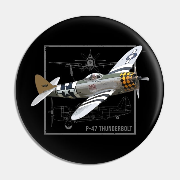 Republic P-47 Thunderbolt | WW2 Fighter Plane Pin by Jose Luiz Filho