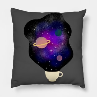 Cup of Galaxy Pillow