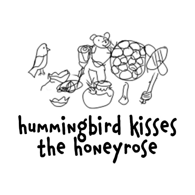 hummingbird kisses the honeyrose by tWoTcast