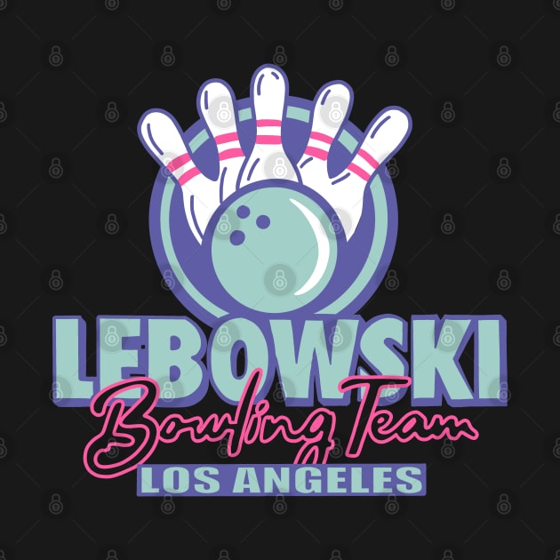 Lebowski bowling team by Store freak