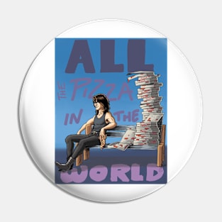 [GOWAN] All The Pizza In The World Pin