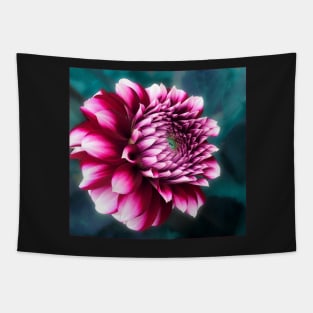 Dahlia in Red Tapestry