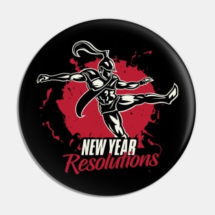 New Years Resolution – December Pin