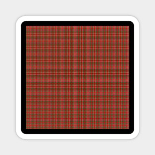 MacAlister Plaid Tartan Scottish Magnet