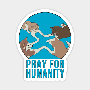 Pray for Humanity Magnet