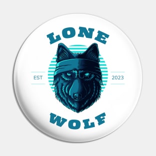 Lone Wolf Pin