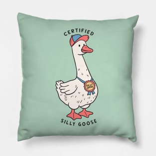 Certified Silly Goose Pillow