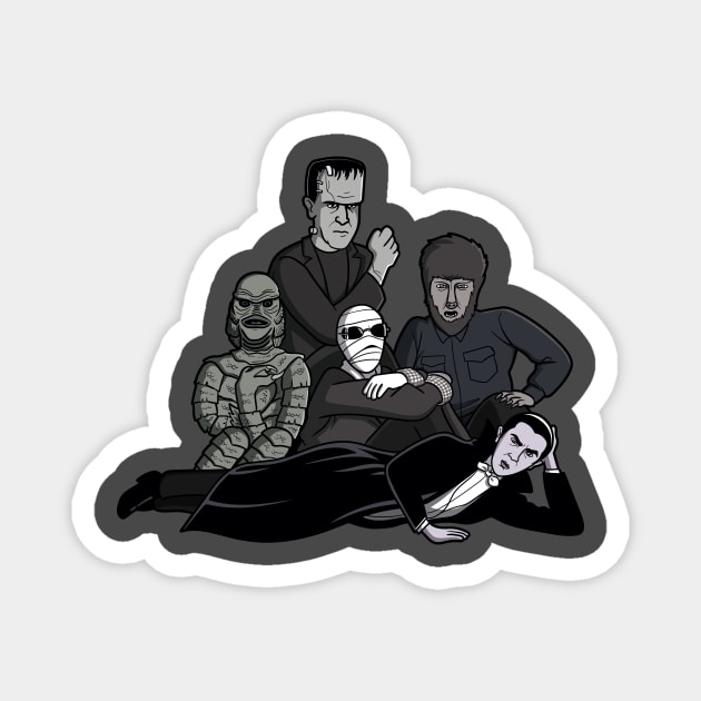 The Monsters Club Magnet by jasesa