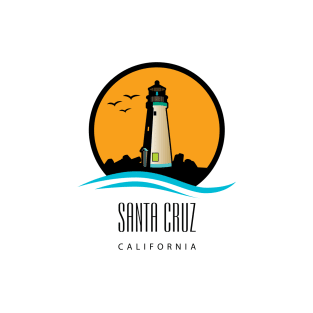 Santa Cruz Lighthouse Dark T-Shirt