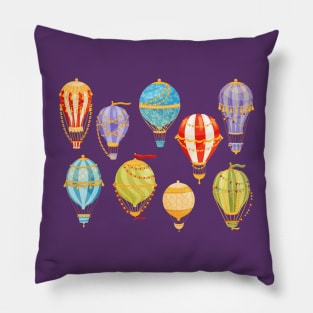 air balloons collection Pillow