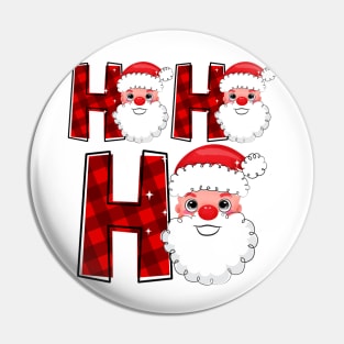 ho ho ho santa christmas Pin