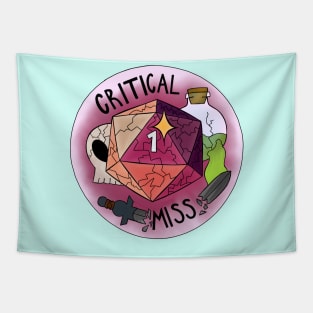 Critical Miss! Tapestry