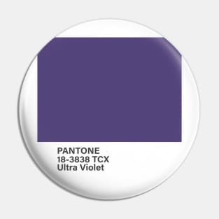 pantone 18-3838 TCX Ultra Violet Pin