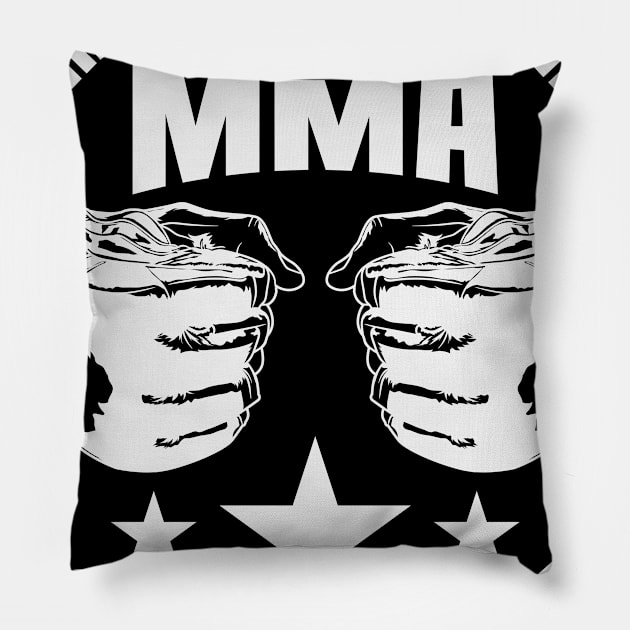 Mixed Martial Arts MMA Pillow by dieEinsteiger