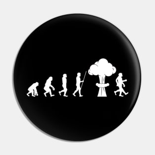 Human Atomic Evolution Pin