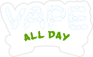 Vape All Day Magnet